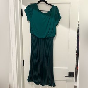 Hunter green Loft dress NEW with tags
